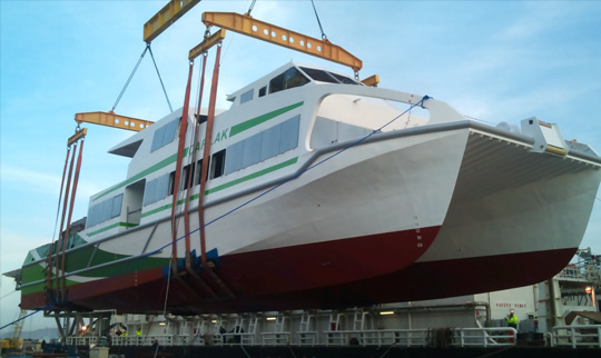 FAST CATAMARAN FERRIES